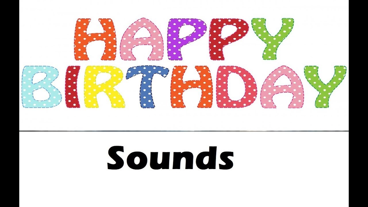 happy birthday song audio clip